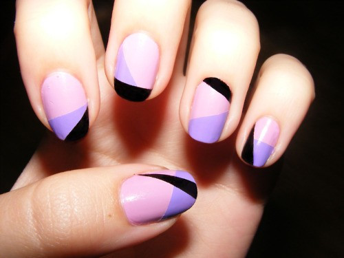 Nail Ideas With Tape
 32 Amazing DIY Nail Art Ideas Using Scotch Tape Style