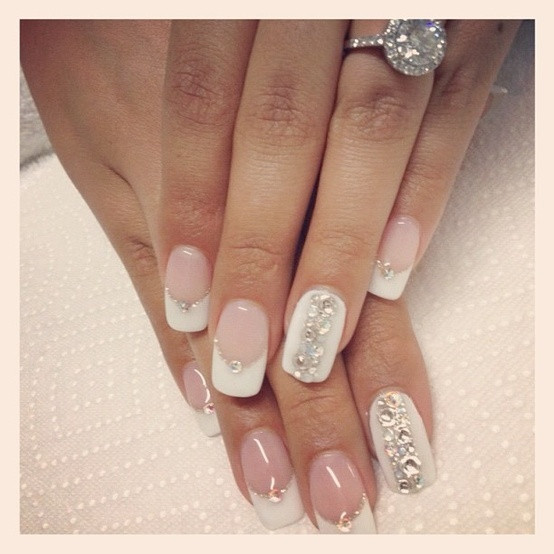 Nails For Wedding Bride
 Wedding Nail Designs Nail Art Ideas Made For the Bride