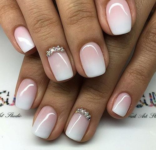 Nails For Wedding Bride
 297 best Tip van de week images on Pinterest