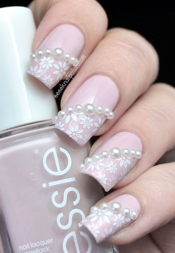 Nails Wedding
 40 Amazing Bridal Wedding Nail Art for Your Special Day