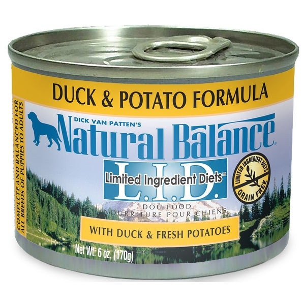 Natural Balance Duck And Potato
 Shop Natural Balance L I D Duck & Potato Formula Canned