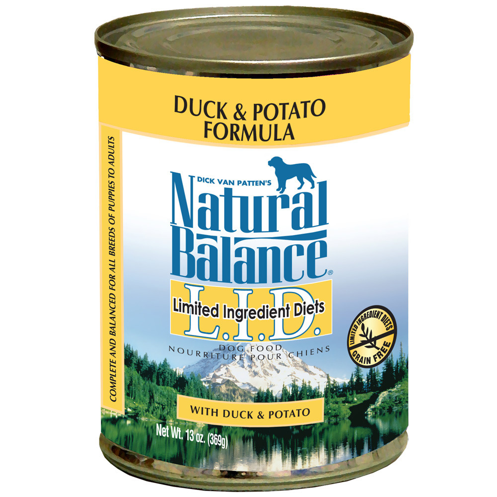 Natural Balance Duck And Potato
 Natural Balance Limited Ingre nt Diets Duck & Potato