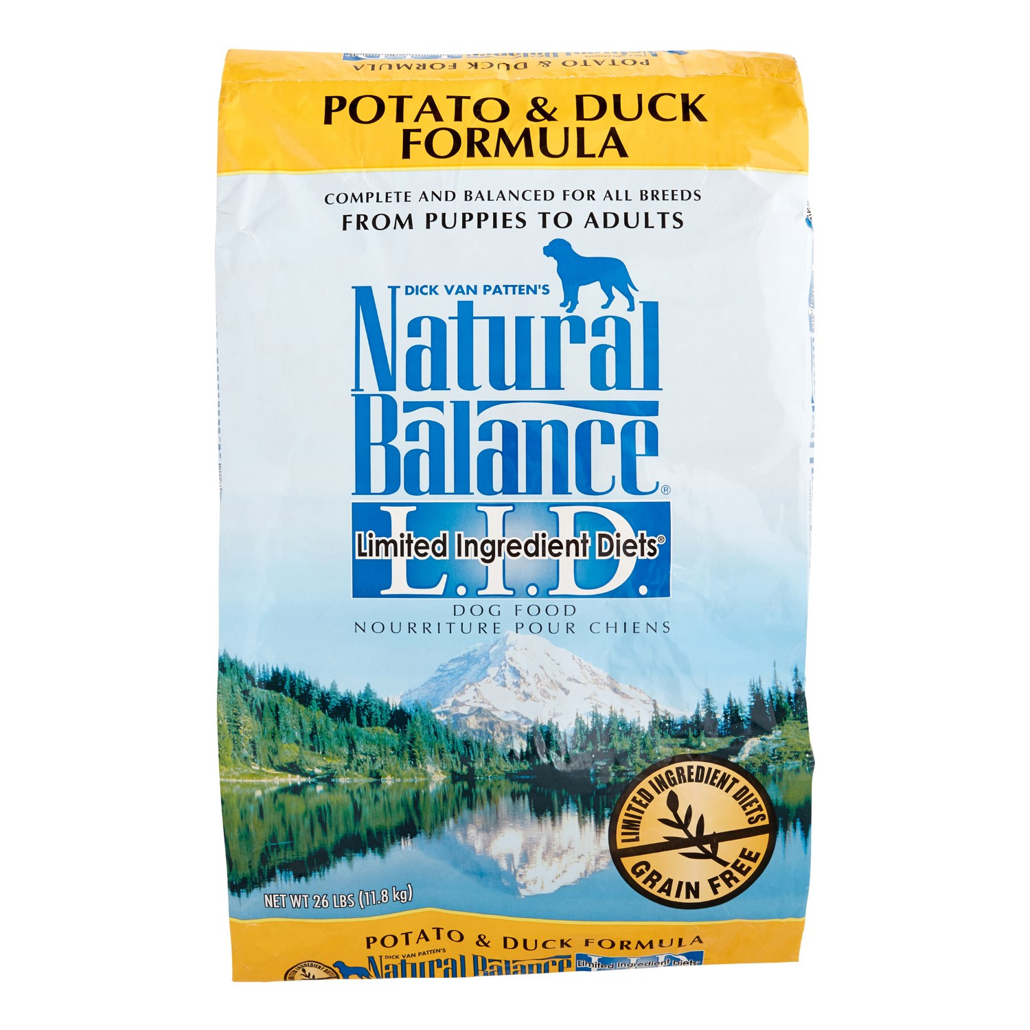Natural Balance Duck And Potato
 Natural Balance LID Grain Free Potato & Duck Dry Dog Food