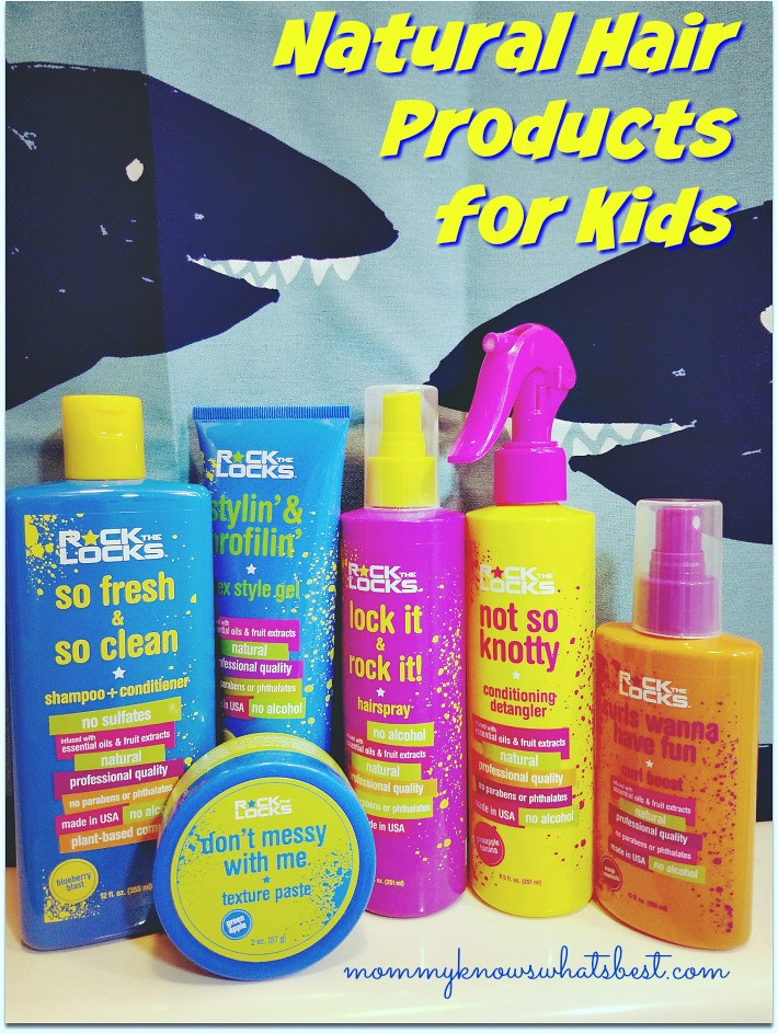 Natural Hair Care For Kids
 Rock the Locks Review Natural Hair Products for Kids that