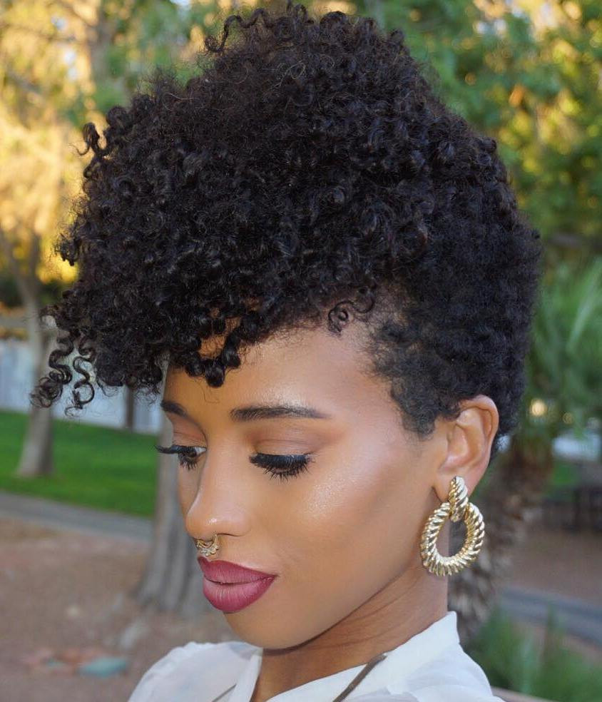 Natural Hair Tapered Cut
 40 Cute Tapered Natural Hairstyles for Afro Hair