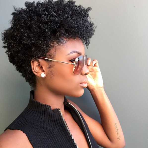 Natural Hair Tapered Cut
 InstaFeature Tapered cut on natural hair – dennydaily