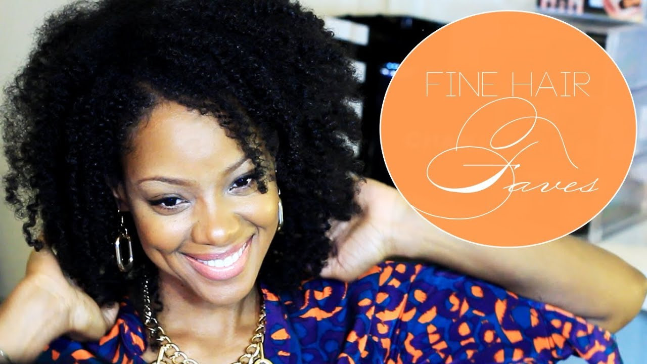 Natural Hairstyles For Fine Hair
 2014 Natural Hair Routine