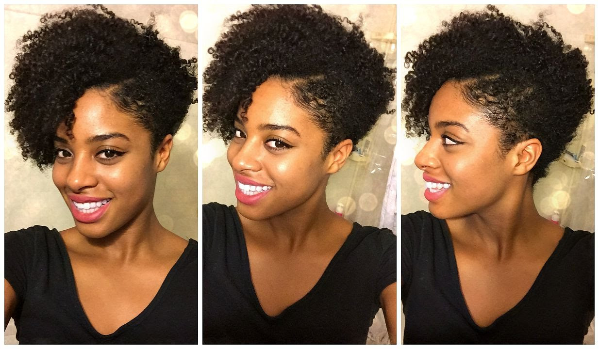 Natural Hairstyles For Fine Hair
 My First Tapered Natural HAIRCUT