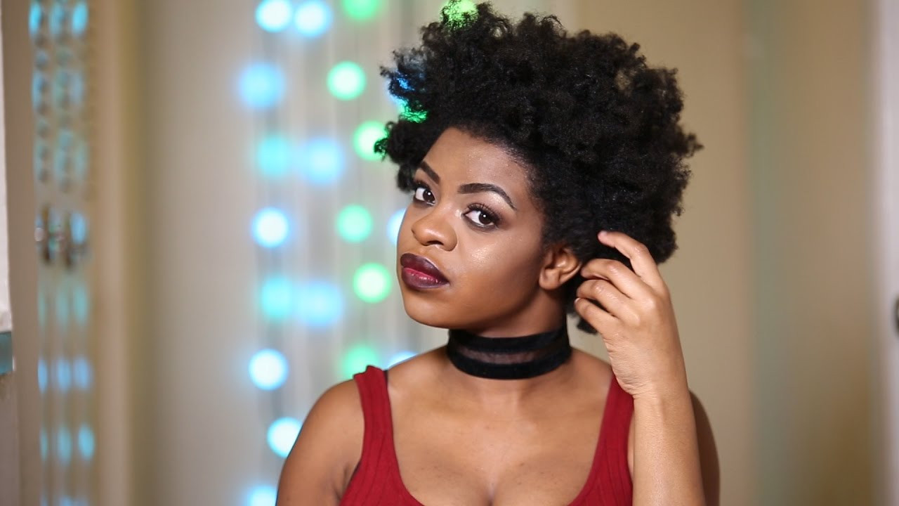 Natural Hairstyles For Short Hair
 Easy & cute hairstyles on short Natural Hair 4B C Hair