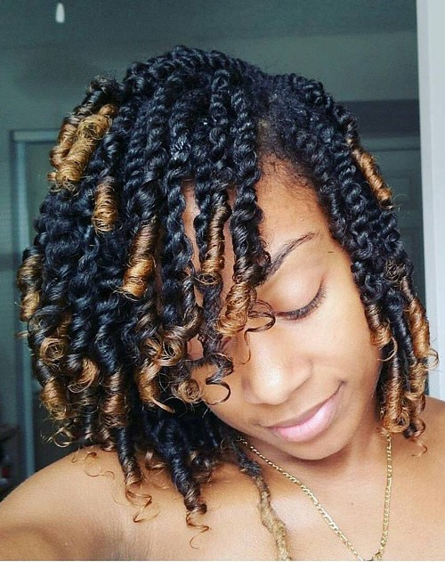 Natural Hairstyles With Braids And Twists
 30 Hot Kinky Twist Hairstyles to Try in 2019