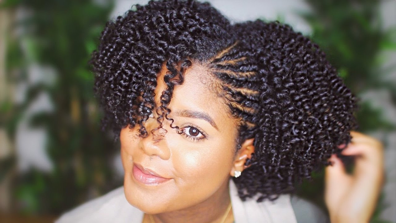Natural Hairstyles With Braids And Twists
 3 Strand Twist Out Hairstyle on Natural Hair