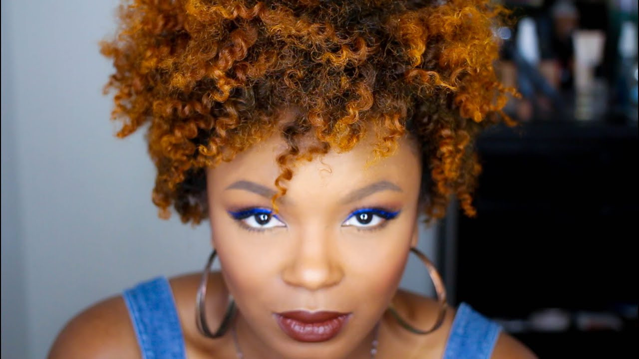Natural Hairstyles With Color
 TWISTOUT TUTORIAL COLOR & ROUTINE
