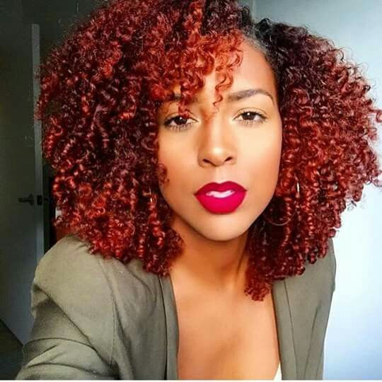 Natural Hairstyles With Color
 Those Curls & Color