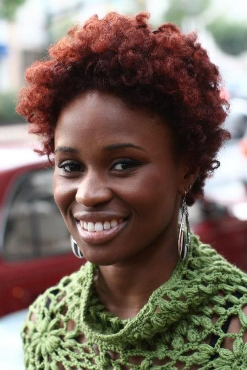 Natural Hairstyles With Color
 20 Natural Hair Styles That Are Professional Enough For