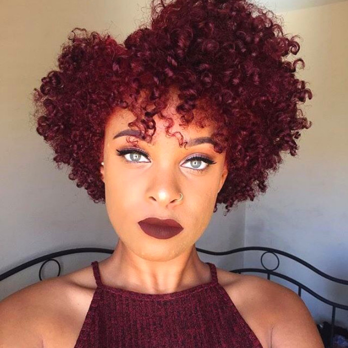Natural Hairstyles With Color
 Warm Up Your Look With These Fall Hair Colors