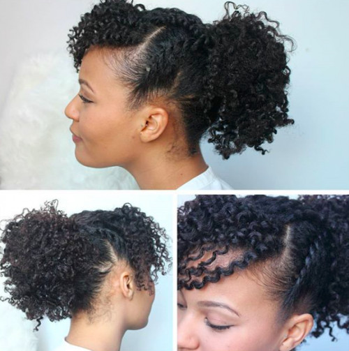 Natural Medium Length Hairstyles
 50 African American Natural Hairstyles for Medium Length