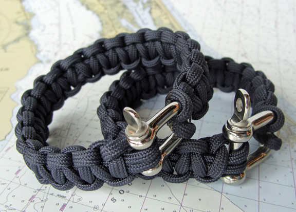Nautical Rope Bracelet
 Coastal Creations & Design THE MARINER NAUTICAL ROPE