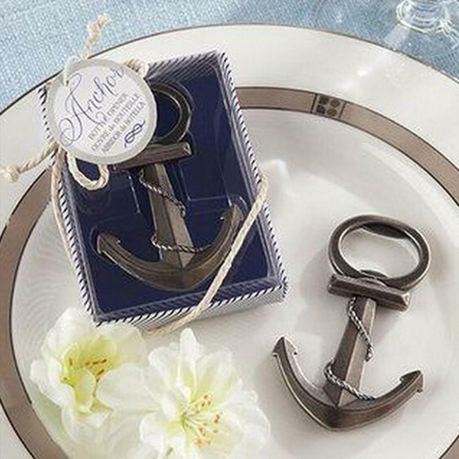 Nautical Wedding Favors
 Anchor Nautical Themed Bottle Opener Wedding Favors Bridal