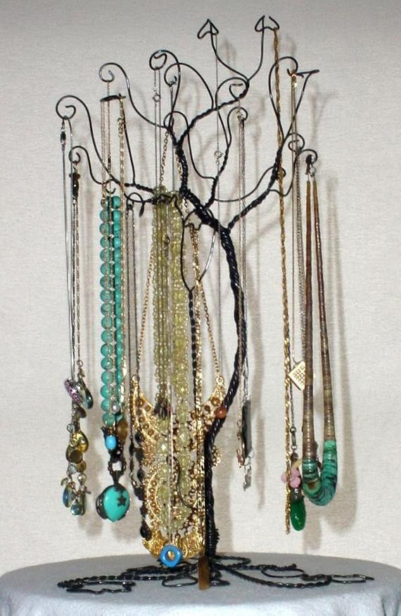 Necklace Holder Stand
 Jewelry Necklace Tree Stand Holder Rack