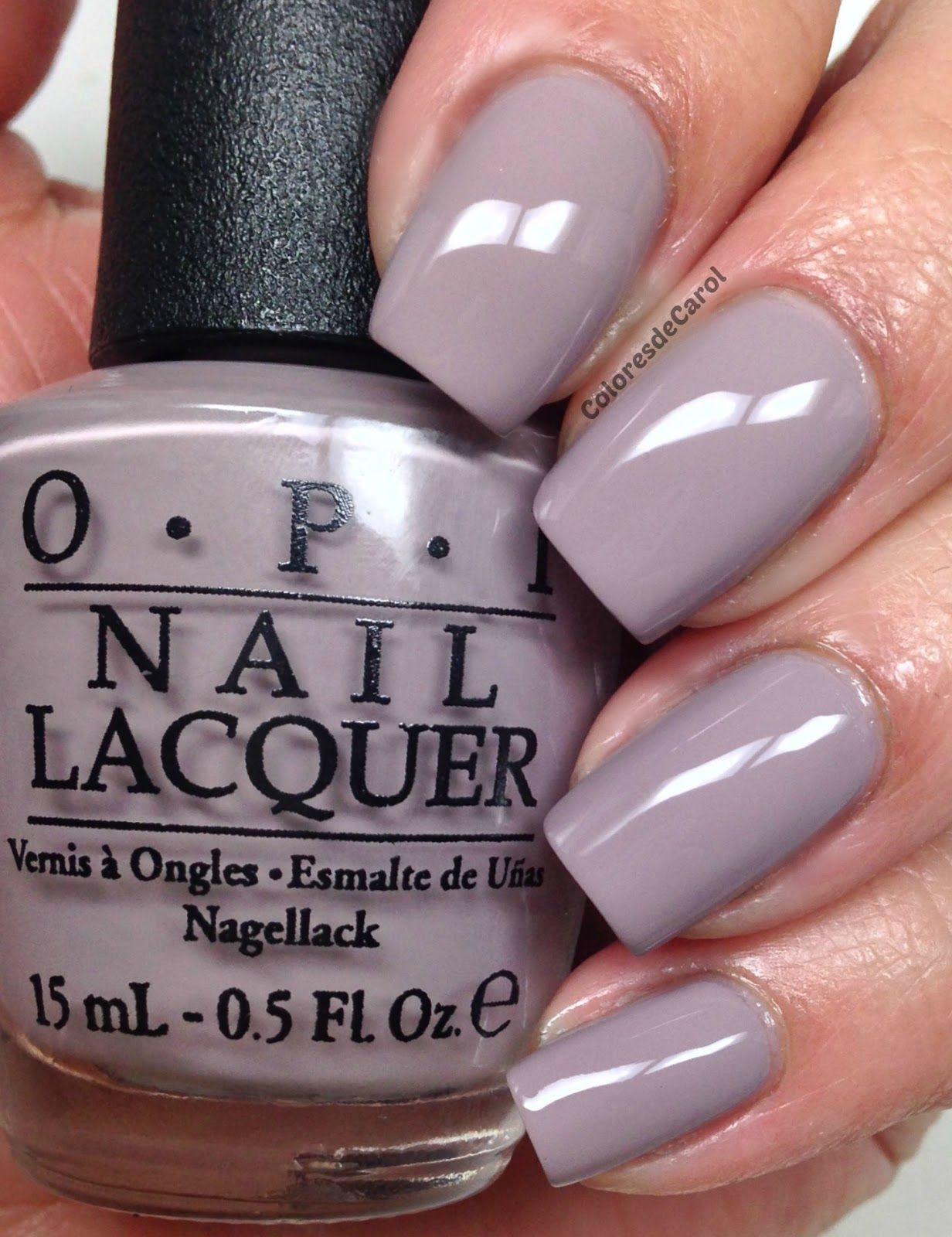 Neutral Gel Nail Colors
 OPI "Taupe less Beach" nail polish shellac from OPIs