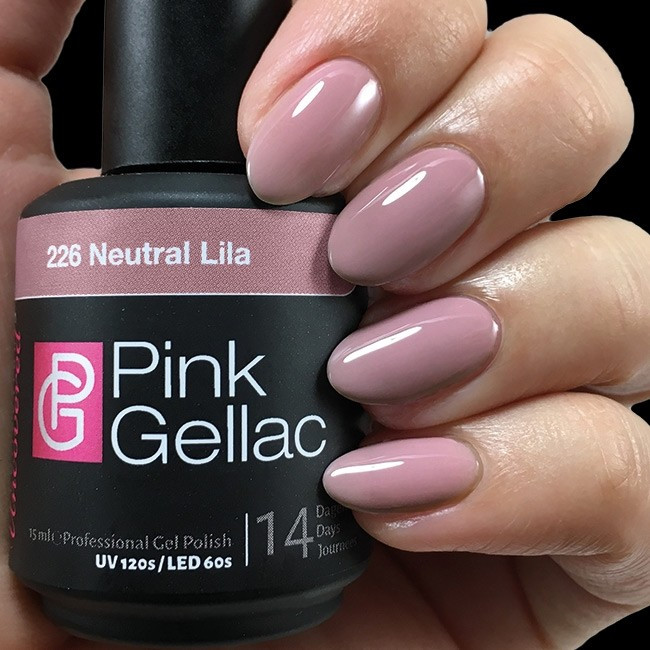 Neutral Gel Nail Colors
 226 Neutral Lila Gel Nail Polish at Pinkgellac