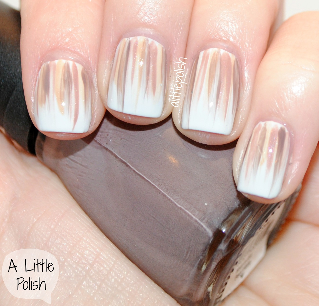Neutral Nail Colors For Work
 A Little Polish Work Appropriate Waterfall Mani