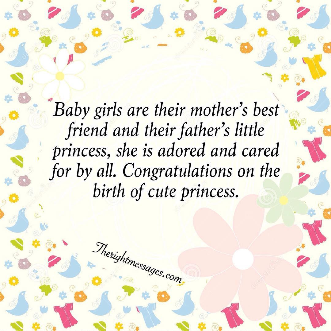 New Baby Congratulation Quotes
 Fresh Wel e Newborn Baby Girl Quotes From Parents