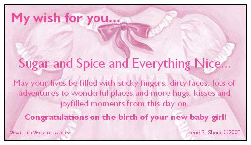 New Baby Congratulation Quotes
 Baby Girl Congratulations Quotes QuotesGram