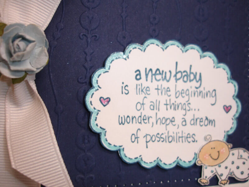 New Baby Gift Message
 What Messages to Write in a Baby Shower Card