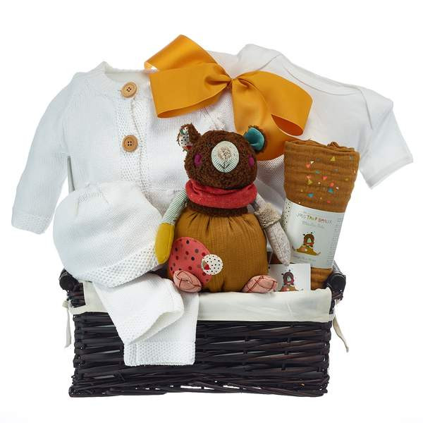 New Baby Gifts Delivered
 Neutral Luxury New Baby Gift For Free Delivery Across