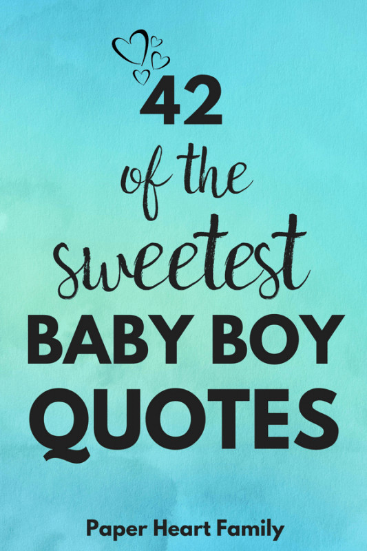 New Baby In The Family Quotes
 42 Baby Boy Quotes That Boy Moms Will Adore