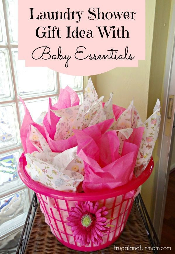 New Born Baby Gift Ideas
 Laundry Shower Gift Idea With Baby Essentials It is a