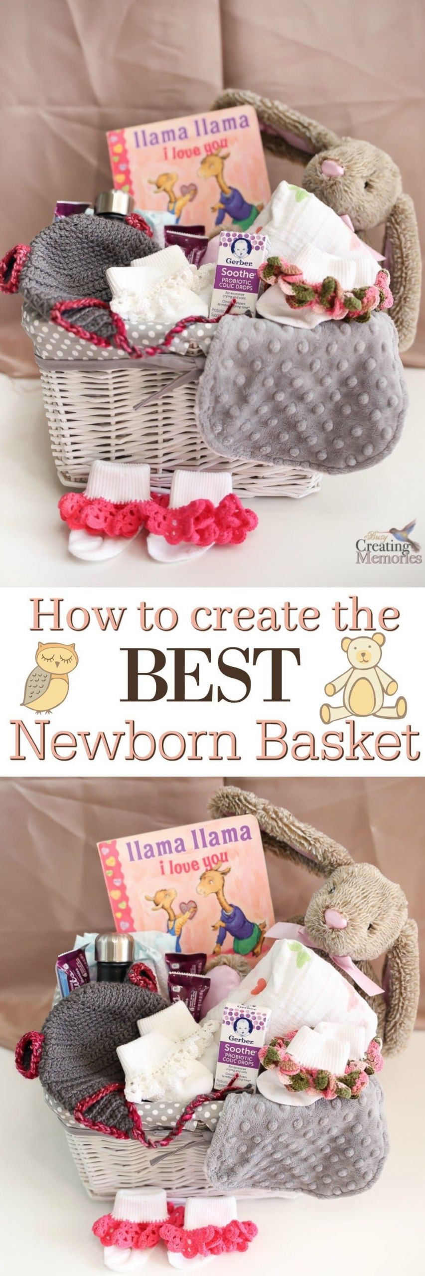 New Born Baby Gift Ideas
 How to create the BEST Newborn Gift Basket that Mom will love
