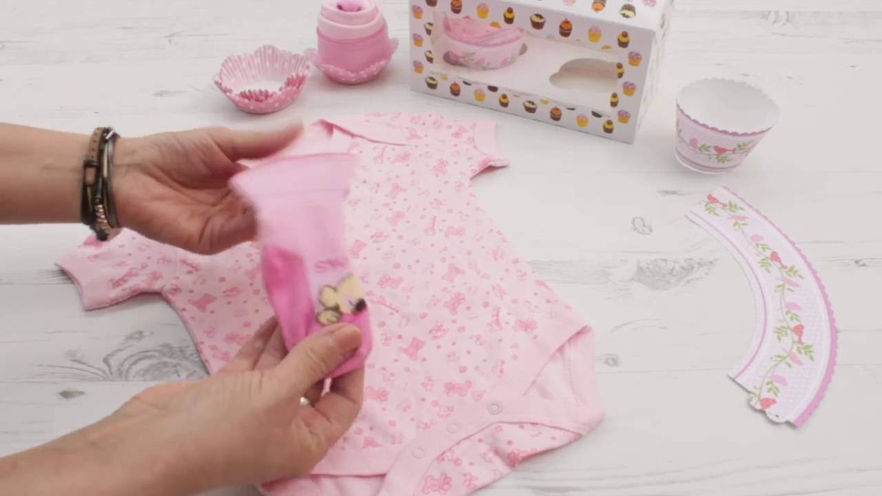 New Born Baby Gift Ideas
 How to Make a Cupcake esie