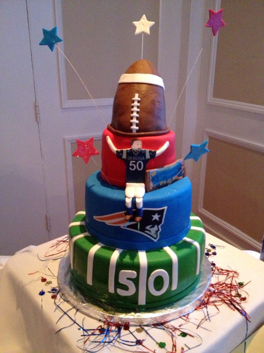 New England Patriots Birthday Cake
 Patriots cake Cake Decorating munity Cakes We Bake
