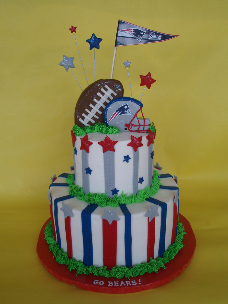 New England Patriots Birthday Cake
 New England Patriots Cake