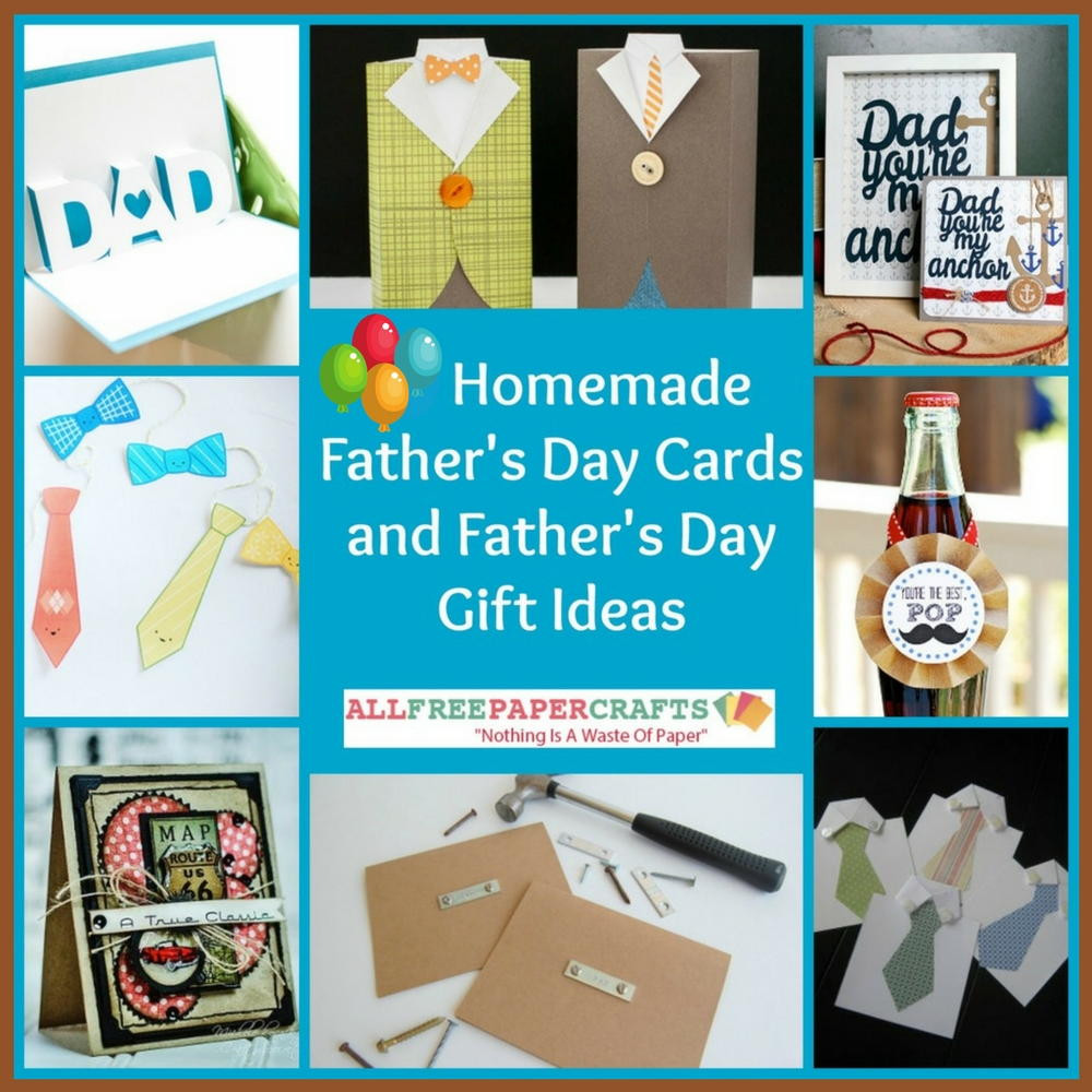New Father Father'S Day Gift Ideas
 26 Homemade Father s Day Cards and Father s Day Gift Ideas