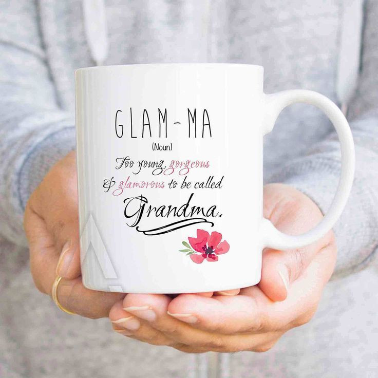 New Grandmother Gift Ideas
 glamma mug mothers day t for grandma christmas ts