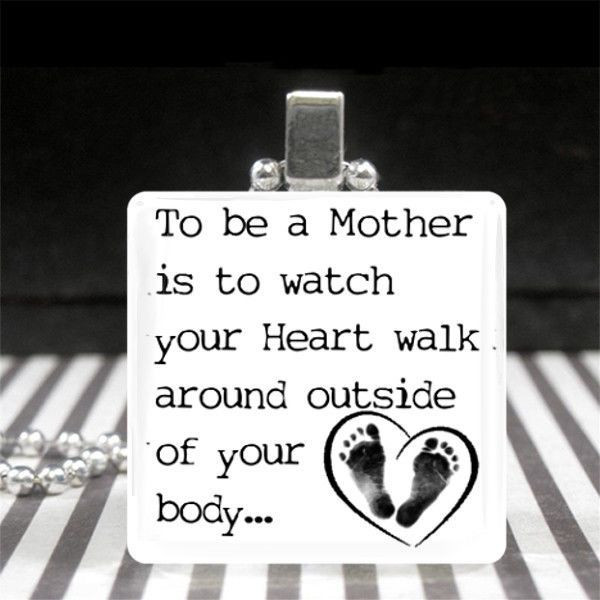 New Mother Quotes
 Details about Mothers Day Jewelry Motherhood Quote