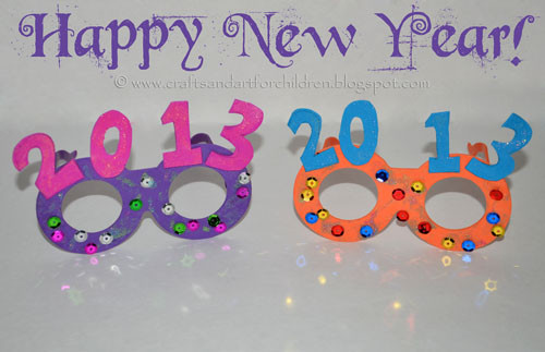New Year Craft For Kids
 Kids Crafts New Year s Eve Activities Think Crafts by