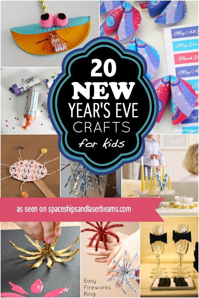 New Year Craft For Kids
 20 New Year s Eve Crafts & Ideas for Kids Spaceships and