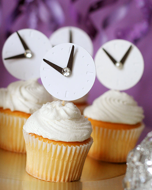 New Year Eve Cupcakes
 Just Wait Until The Clock Strikes Midnight B Lovely Events