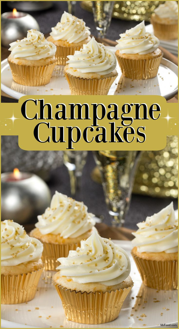 New Year Eve Cupcakes
 Champagne Cupcakes Recipe