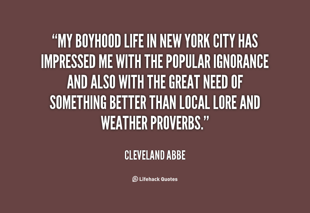 New York Life Quote
 City Cleveland Quotes QuotesGram