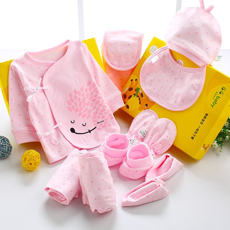 Newborn Baby Gift Sets
 10pcs set New Born Baby Gift Set Girl Clothes Cotton