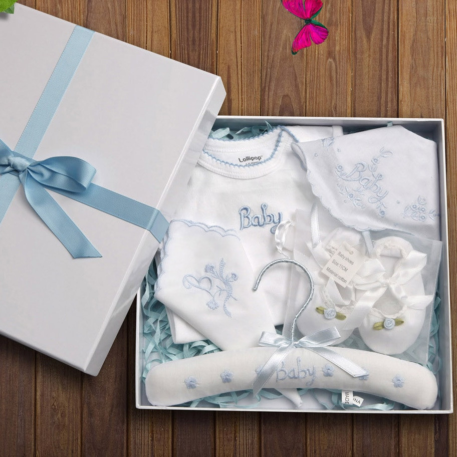 Newborn Baby Gift Sets
 5 Pieces NewBorn Baby Gift Set Cotton Baby Clothes