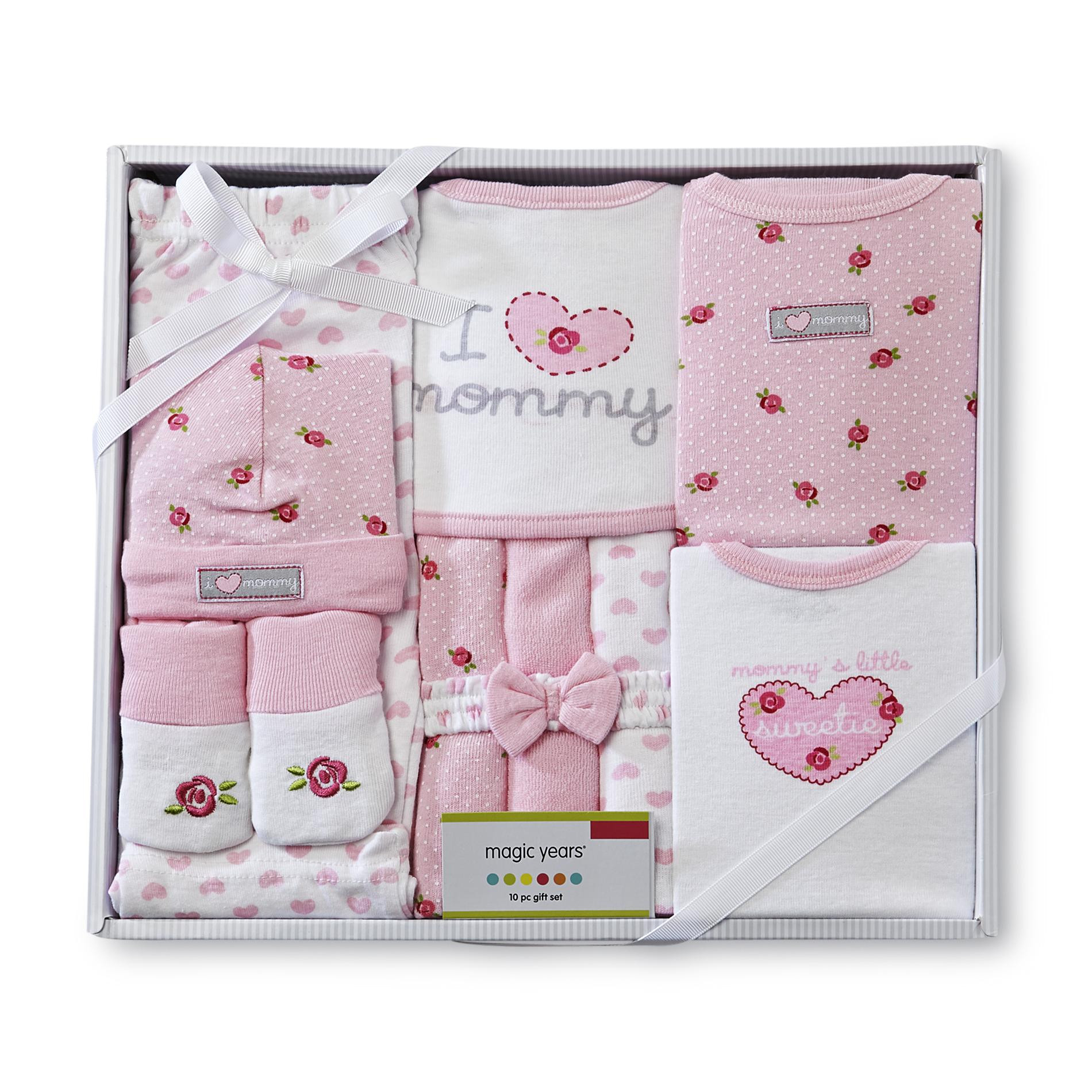 Newborn Baby Gift Sets
 Magic Years Infant Girl s 10 Piece Clothing Gift Set