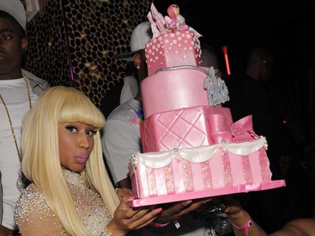Nicki Minaj Birthday Cake
 Celebrity Birthday Cakes