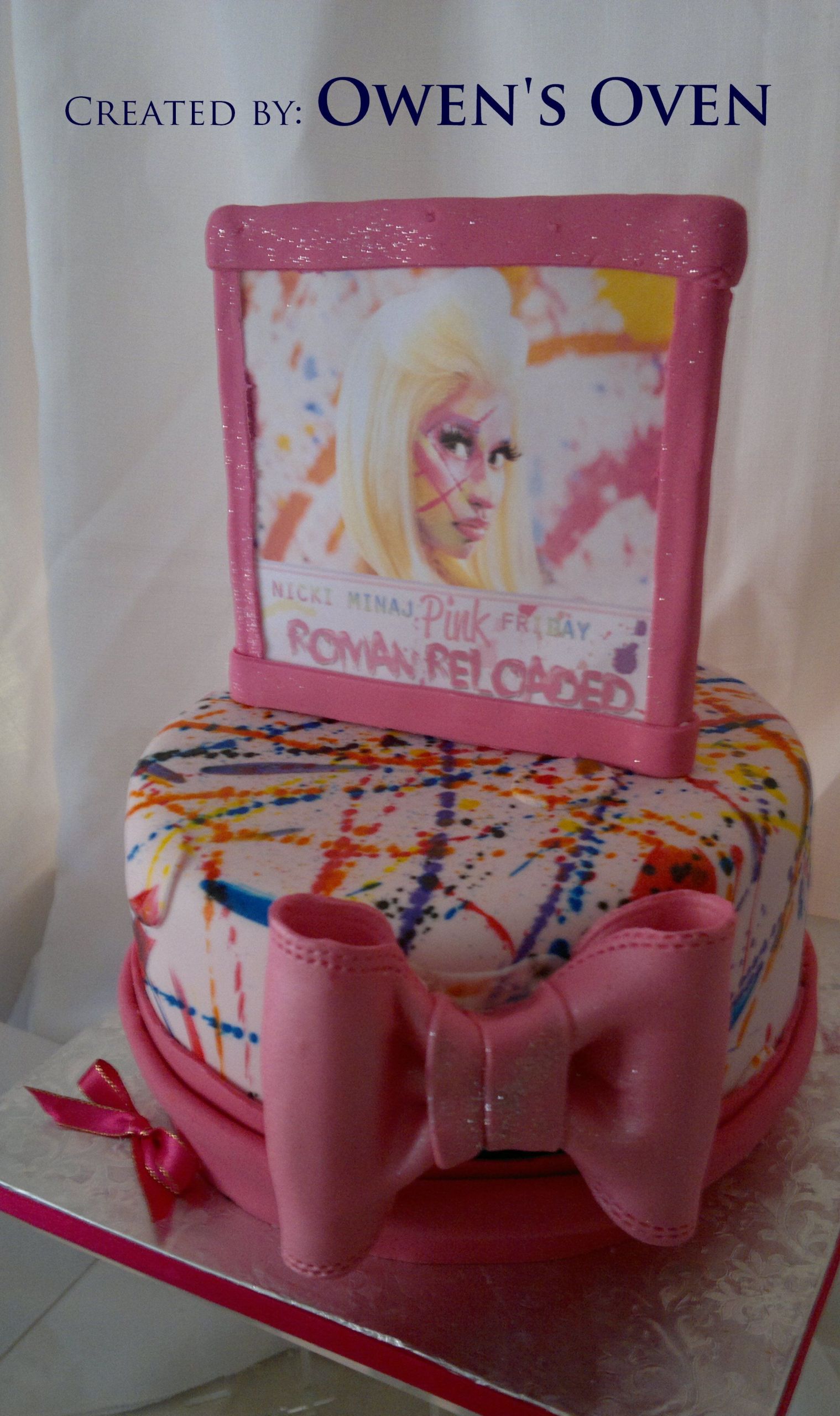 Nicki Minaj Birthday Cake
 Nicki Minaj Themed birthday cake