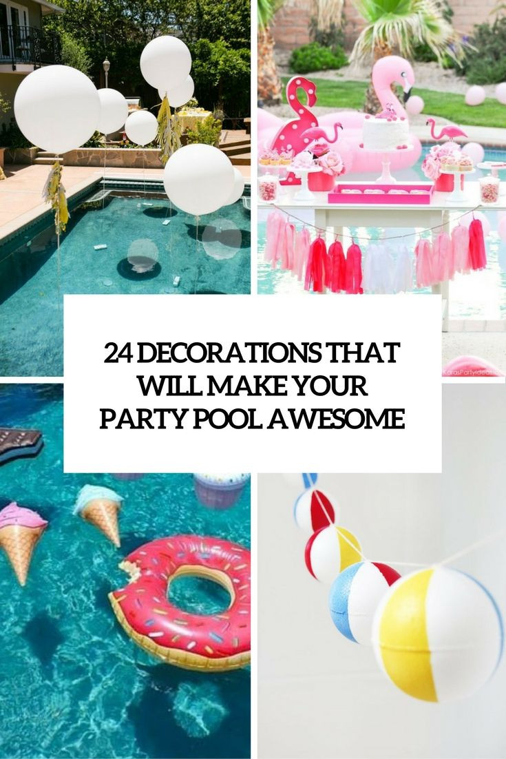 Night Pool Party Ideas For Adults
 decorations that will make any pool party awesome cover